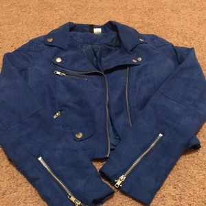 H&M suede jacket